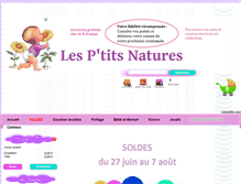 Tablet Screenshot of les-ptits-natures.fr